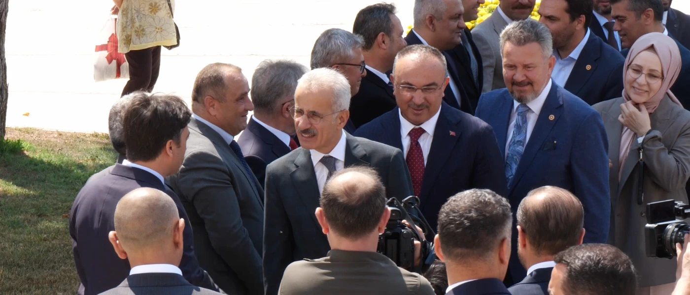 ULAŞTIRMA VE ALTYAPI BAKANI URALOĞLU TEKİRDAĞ’DA