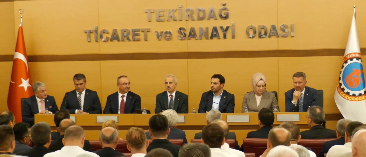 BAKAN URALOĞLU'NDAN TEKİRDAĞ TİCARET VE SANAYİ ODASI'NA ZİYARET