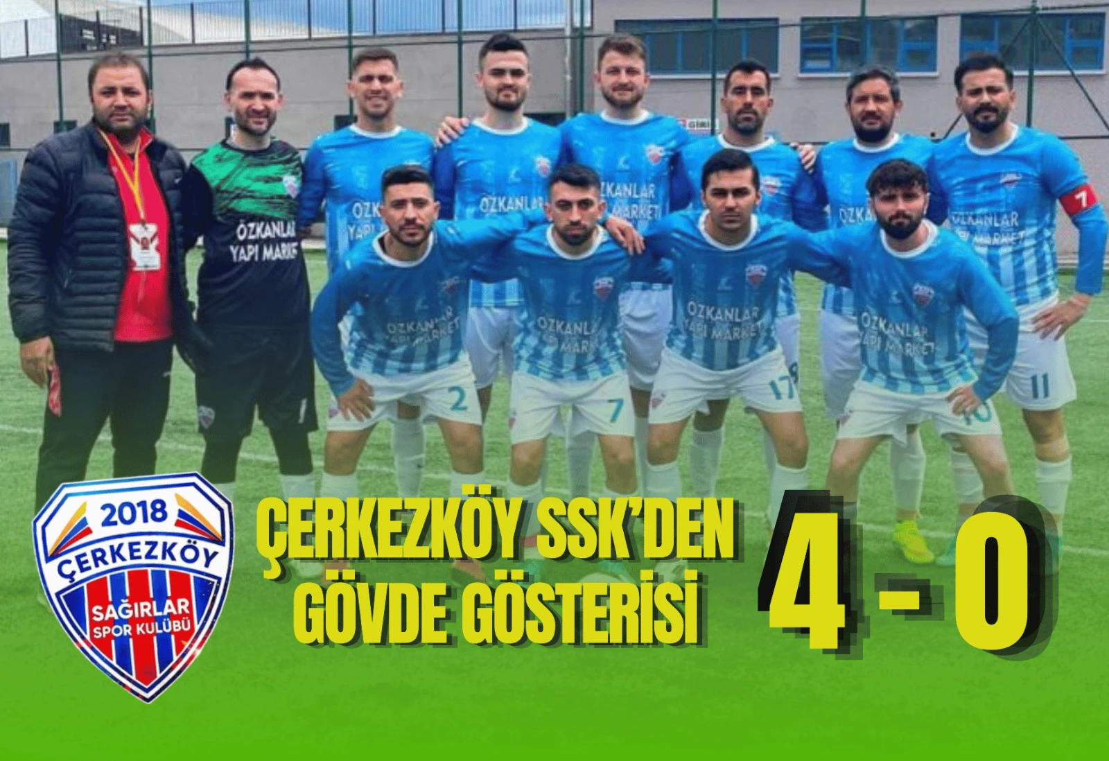 Trakya Derbisinde Çerkezköy Sağırlar SK Farklı Kazandı