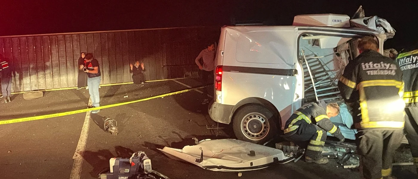 Tekirdağ'da Feci Kaza: Baba, Kızı ve Yeğeni Hayatını Kaybetti