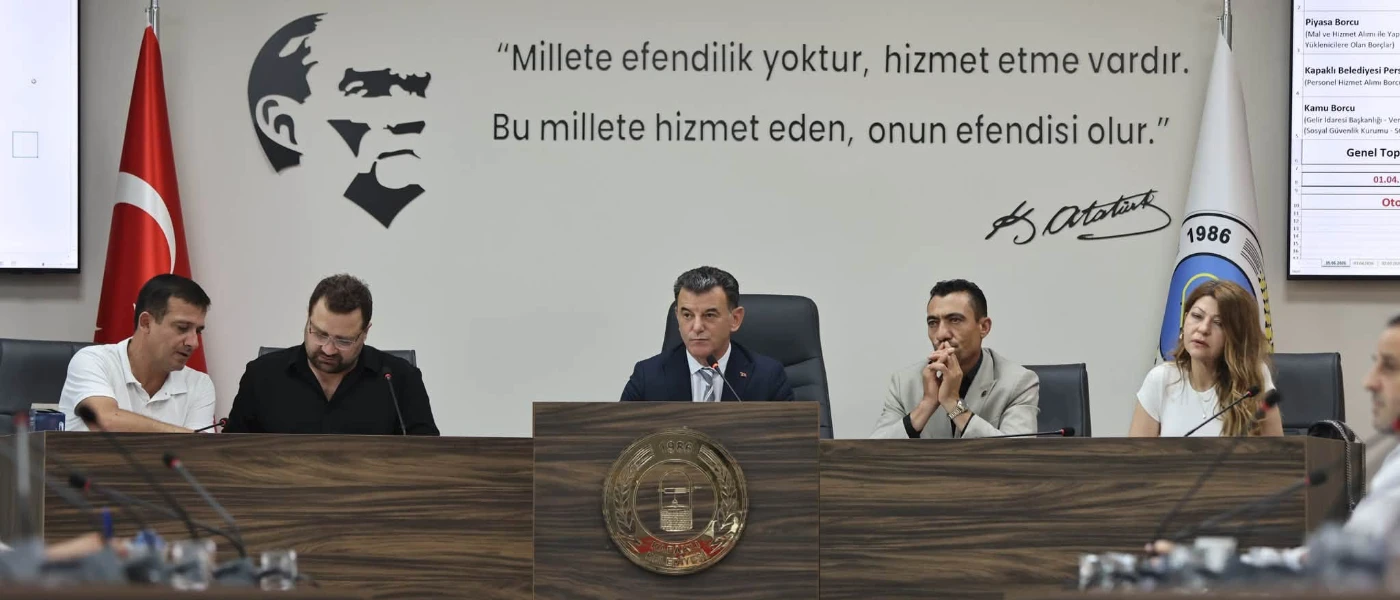 KAPAKLI BELEDİYESİ'NİN MALİ TABLOSU AÇIKLANDI: BORÇ 400 MİLYON TL. BAŞKAN ÇETİN "BORCUMUZ MAKUL SEVİYEDE"