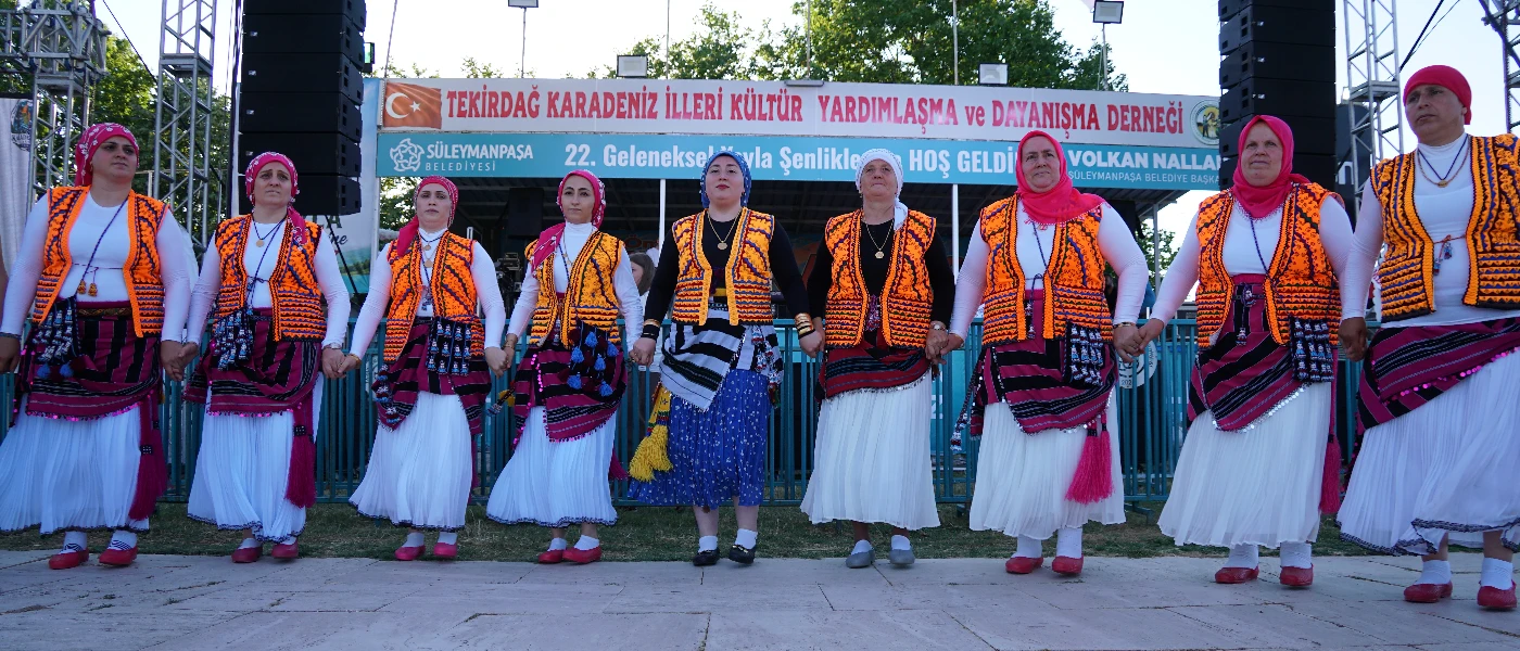 Tekirdağ'da "22. Geleneksel Yayla Şenlikleri" başladı