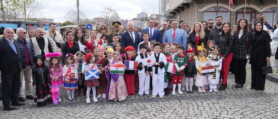 Marmaraereğlisi'nde 23 Nisan Coşkusu